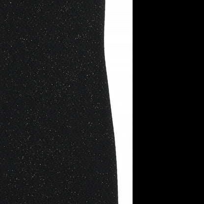 Gondola Blu Womens Black  Polyester Bodycon  Size S  Round Neck Pullover