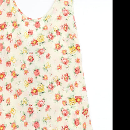 Womens UK Size 10 Exhibit Ivory Basic Blouse