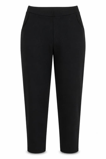 Womens UK Size 10 Boohoo Regular Fit  Black Trousers