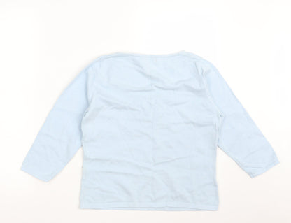 Womens UK Size 16 Definitions Blue Pullover Jumper