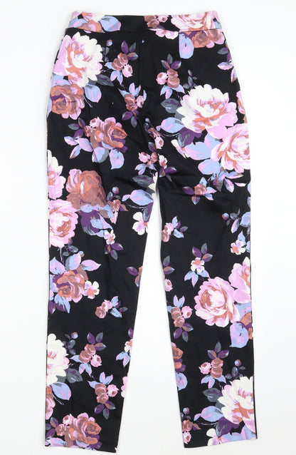 Womens UK Size 4 Miss Selfridge Slim Fit Chino Multicoloured Trousers
