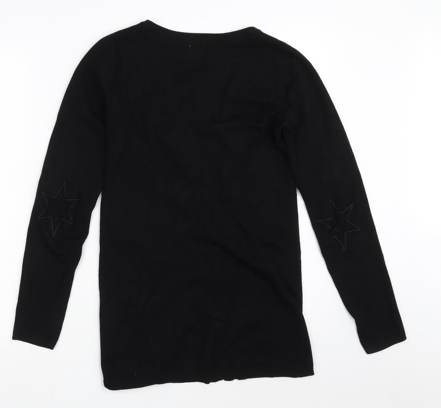 Womens UK Size M CULTURE Black Cardigan Jumper