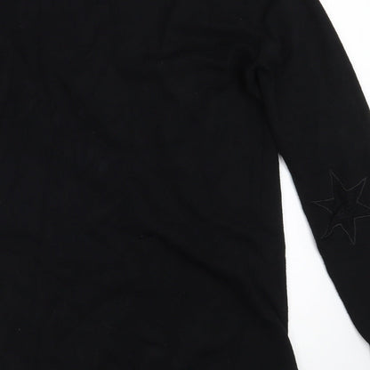 Womens UK Size M CULTURE Black Cardigan Jumper