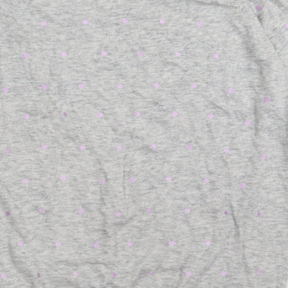 Womens UK Size 18 Maine Grey Pullover Jumper