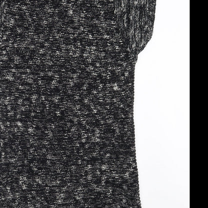 Womens UK Size 10 Papaya Black Pullover Jumper