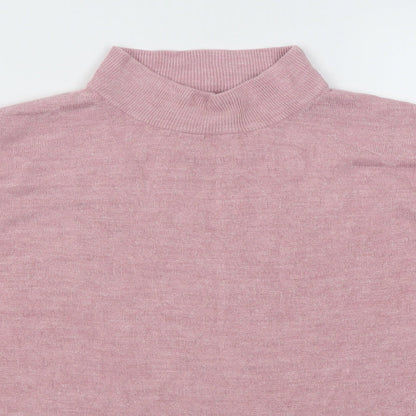 Womens UK Size 16 Maine Pink Pullover Jumper