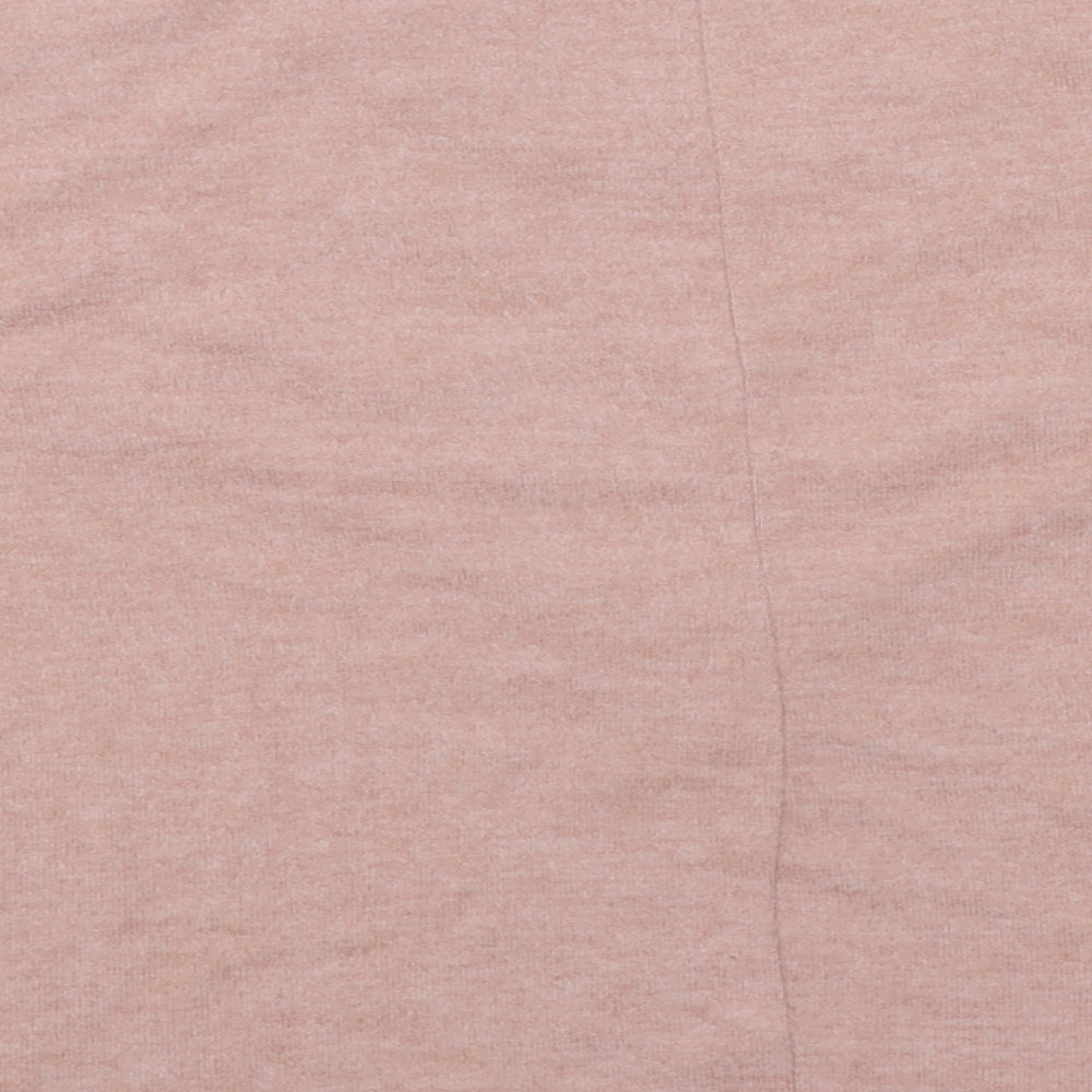 Womens UK Size 14 Papaya Pink Pullover Jumper