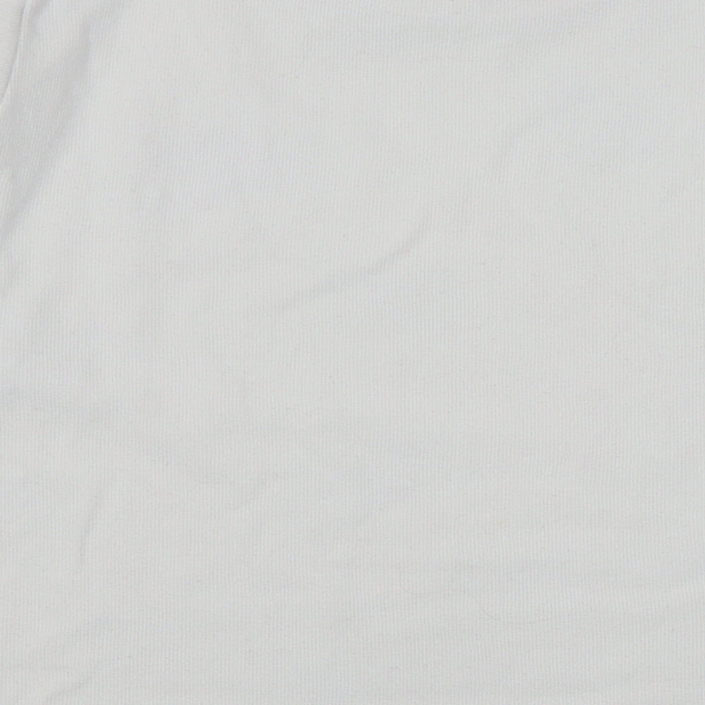 Womens UK Size 16 Marks and Spencer White Pullover Jumper