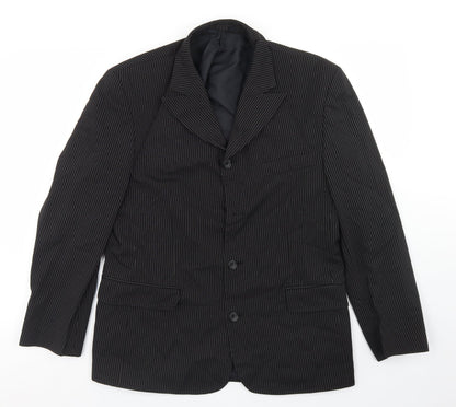 Mens UK Size 38 Willson Regular Black Suit Jacket