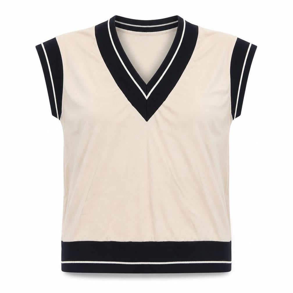 Womens UK Size XS Gallery Beige Basic Tank