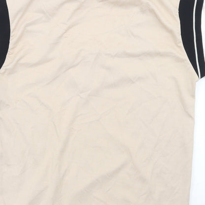 Womens UK Size XS Gallery Beige Basic Tank