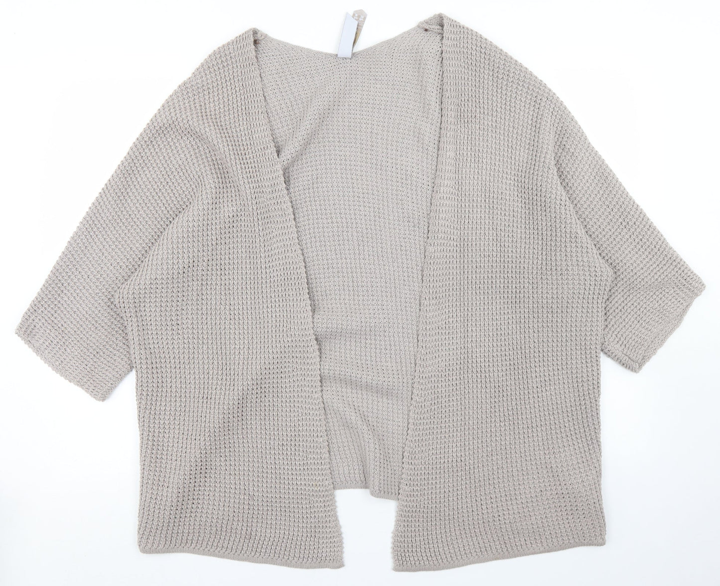 Womens UK Size M Pull & Bear Beige Cardigan Jumper