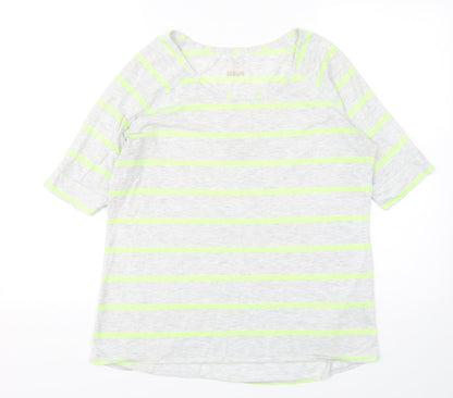 Womens UK Size 16 Marks and Spencer Multicoloured Basic T-Shirt