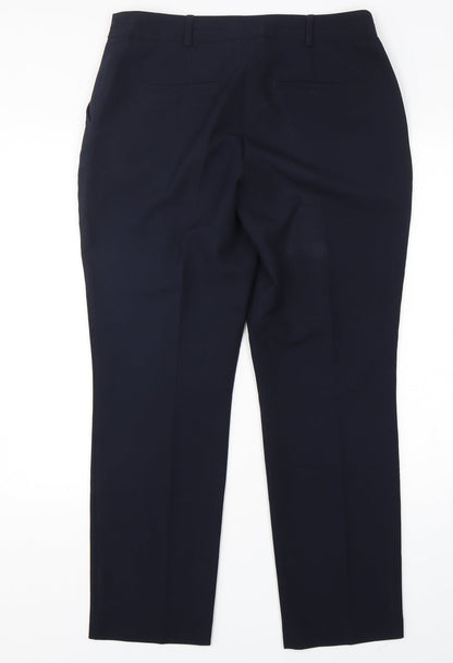 Womens UK Size 12 Dunnes Regular Fit  Blue Trousers
