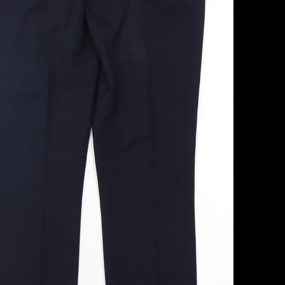 Womens UK Size 12 Dunnes Regular Fit  Blue Trousers