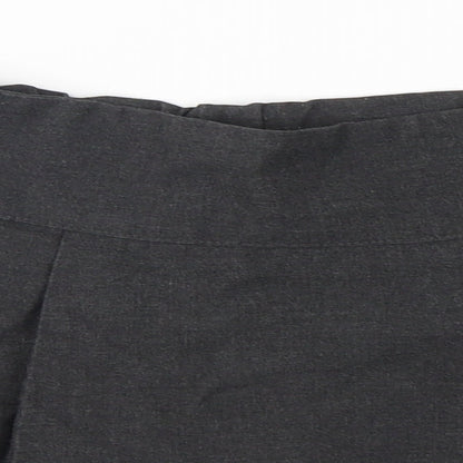F&F Girls Grey  Polyester Pleated Skirt Size 5-6 Years  Regular