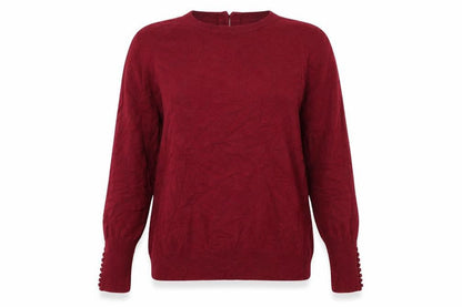 Womens UK Size M SAVIOR Red Pullover Jumper