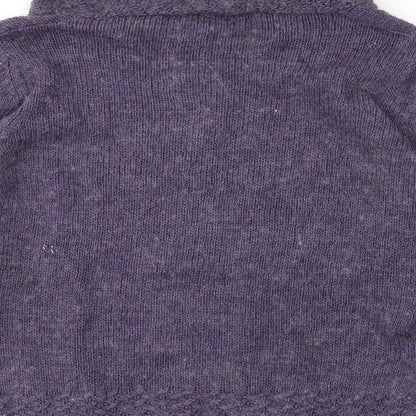Womens UK Size 16 Savida Purple Pullover Jumper