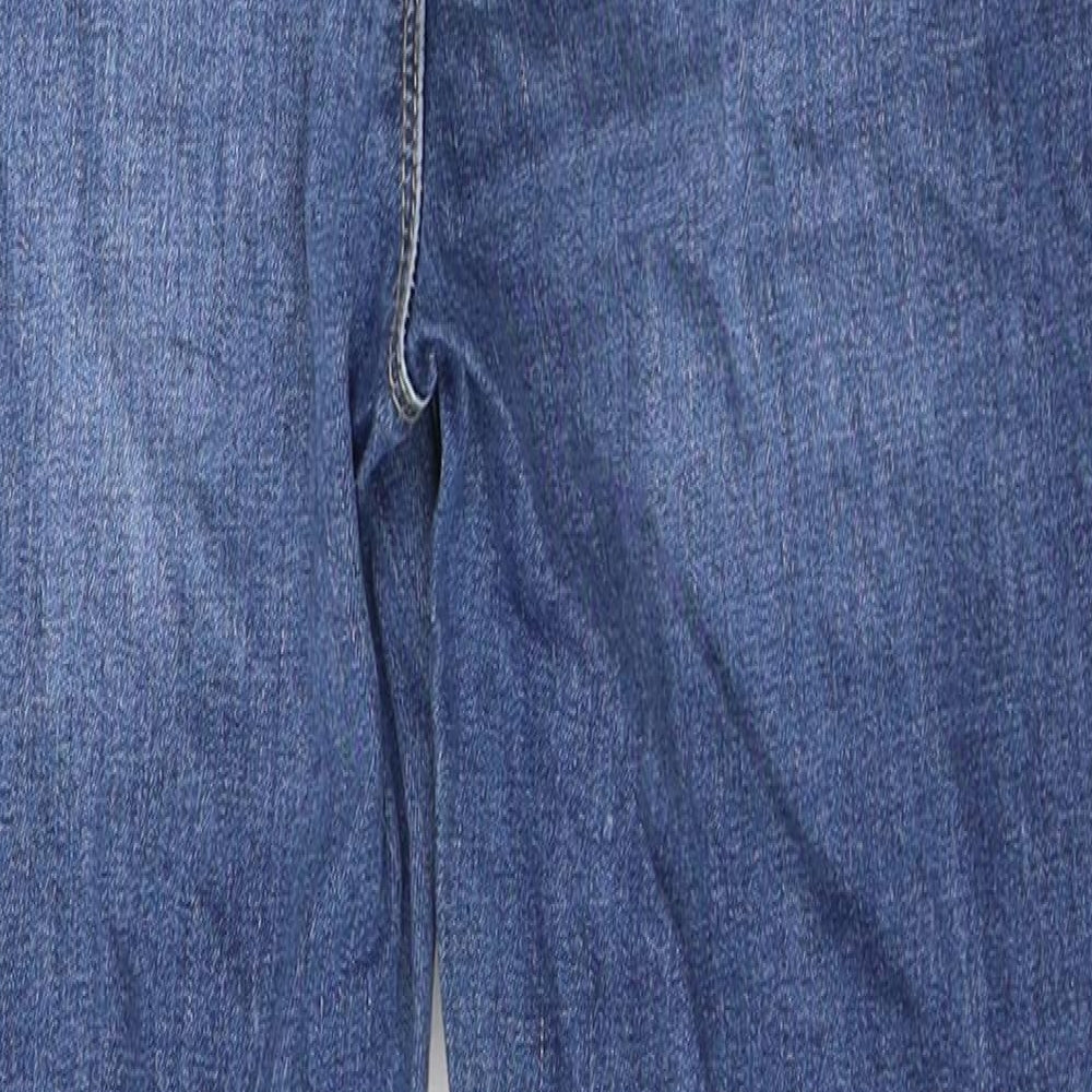 Polo Womens Blue  Cotton Skinny Jeans Size 10 L25 in Regular Zip