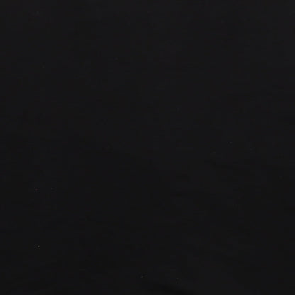 C.M.D Womens Black V-Neck  Polyester Cardigan Jumper Size XL