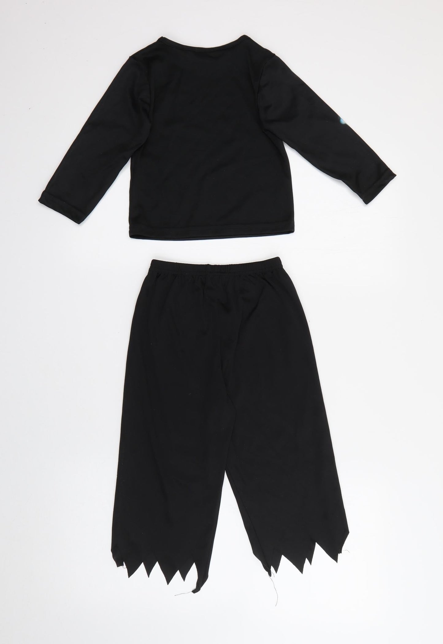 George Baby Black  Polyester Shorts Set Outfit/Set Size 12 Months   - Skeleton Fancy Dress