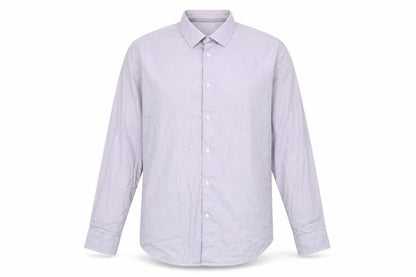 Mens UK Size 16.5 NEXT Purple  Button-Up Long Sleeve Casual Shirt