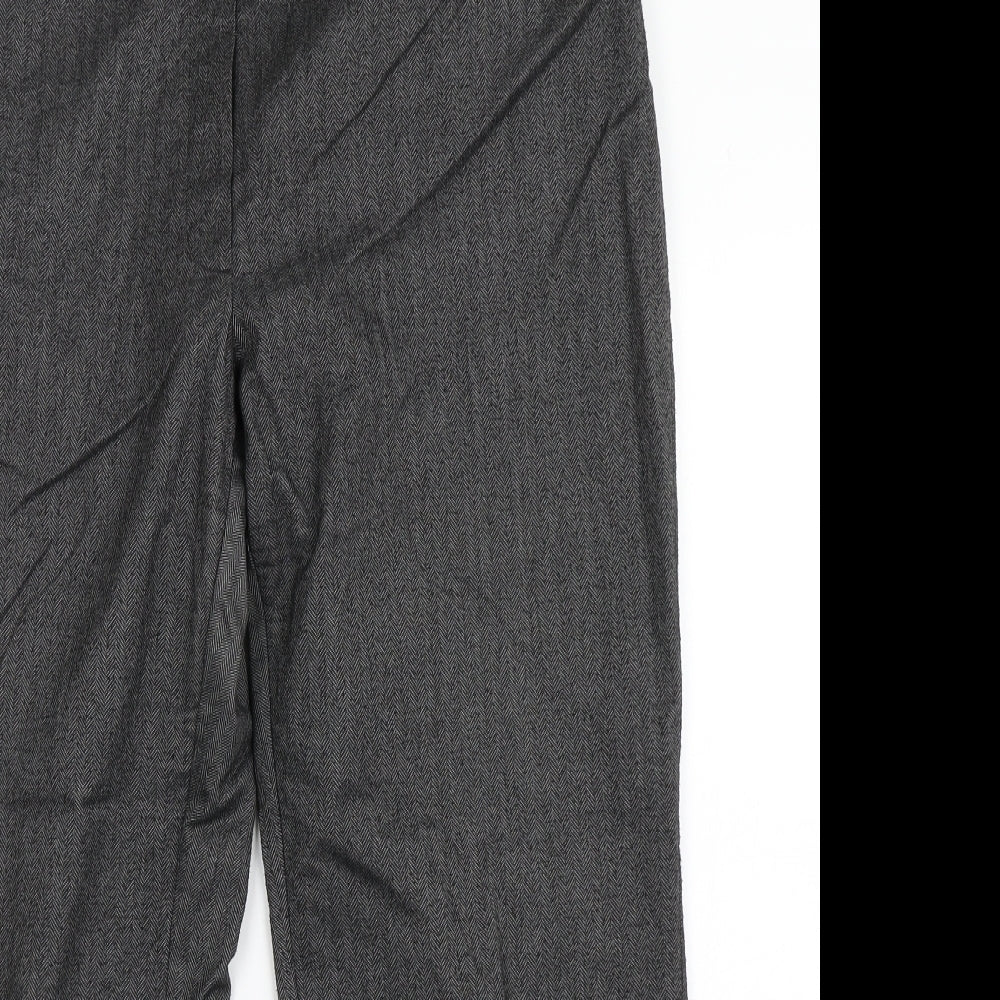 Womens UK Size 16 Marks and Spencer Regular Fit  Grey Trousers