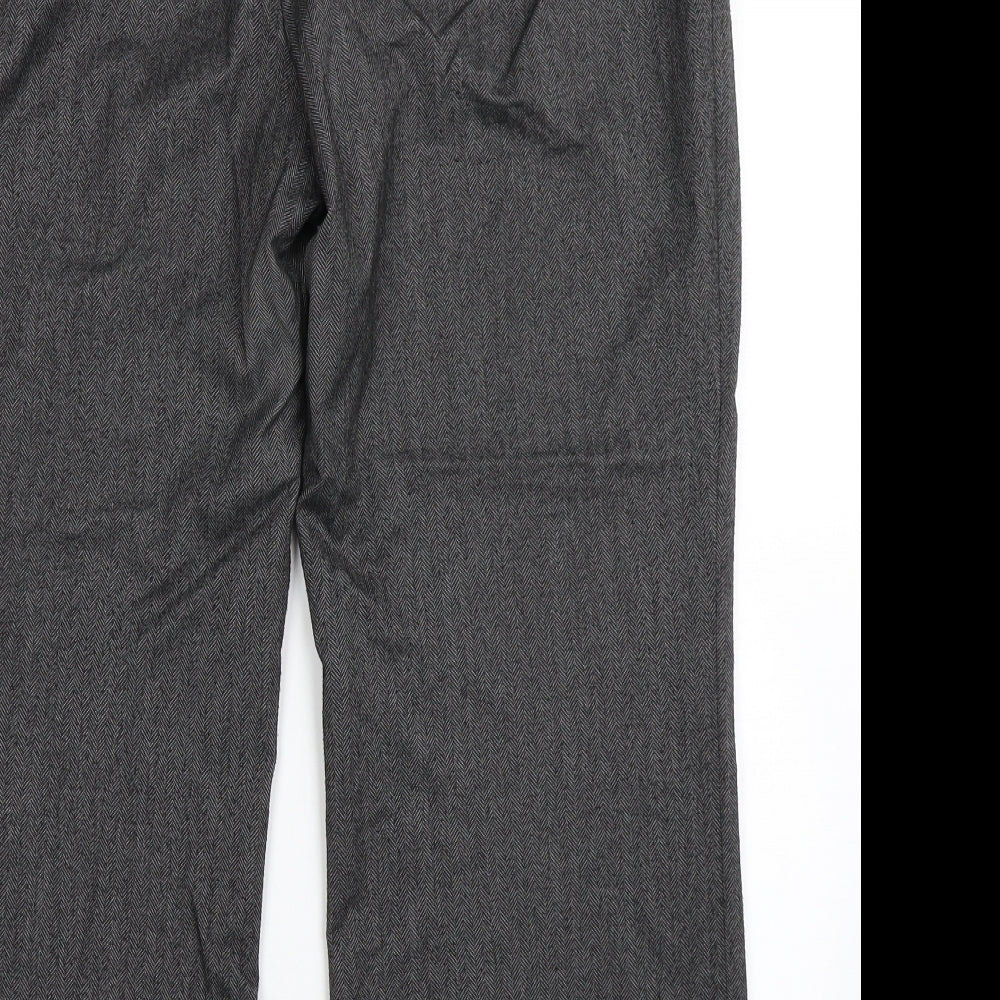 Womens UK Size 16 Marks and Spencer Regular Fit  Grey Trousers
