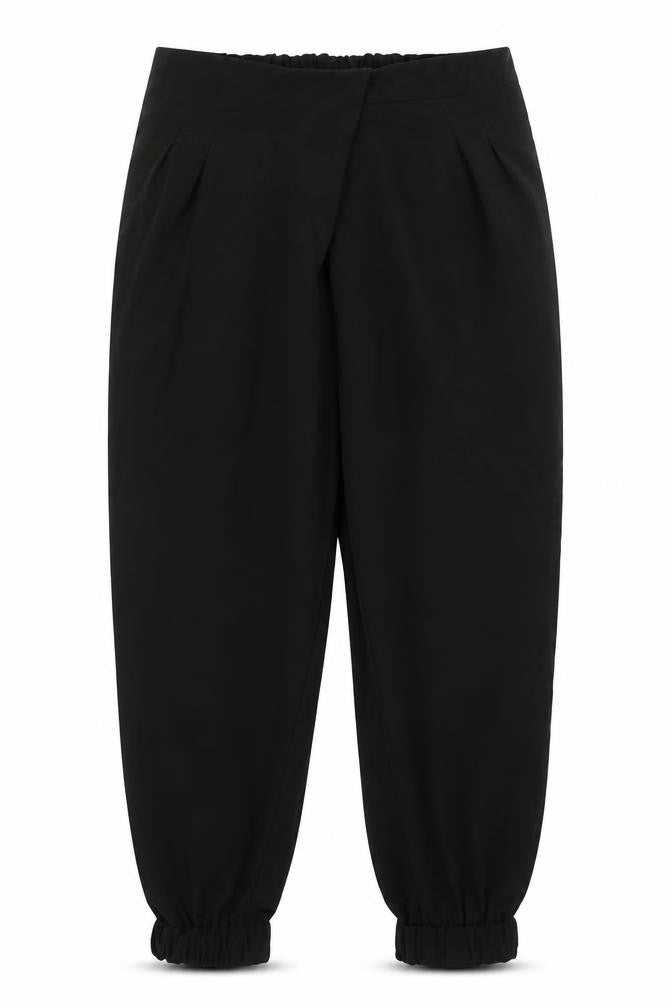 Womens UK Size 10 Topshop Regular Fit  Black Trousers