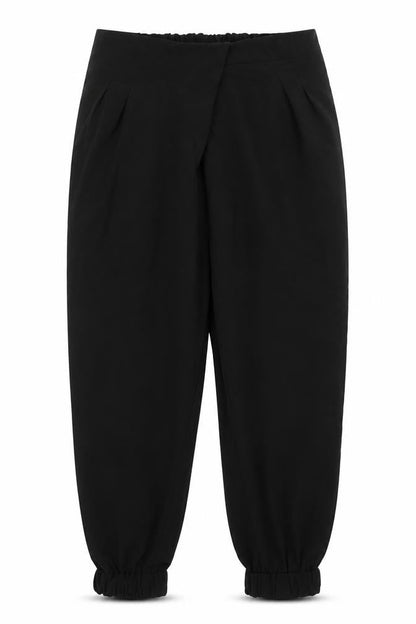 Womens UK Size 10 Topshop Regular Fit  Black Trousers