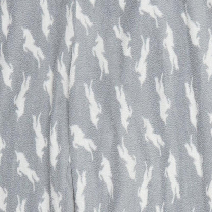 Avenue Womens Grey  Polyester Trousers  Size 8 L26 in Regular  - Unicorn Pyjama Pants
