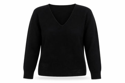 Womens UK Size 14 Internacionale Black Pullover Jumper