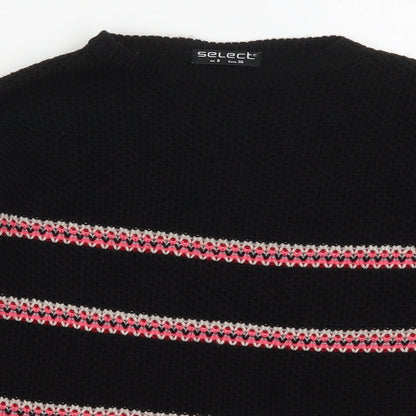 Womens UK Size 8 Select Black Pullover Jumper