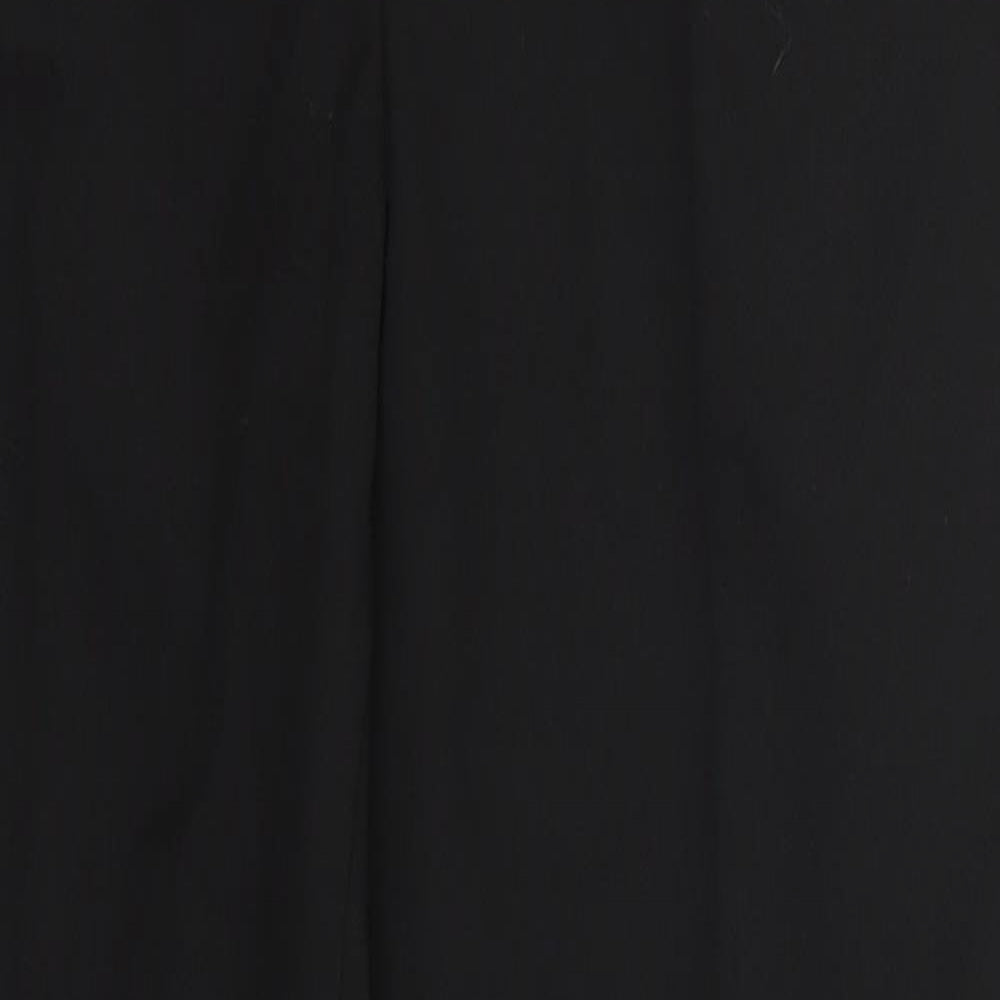 Studio Boys Black  Polyester Dress Pants Trousers Size 11-12 Years  Regular