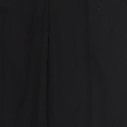 Studio Boys Black  Polyester Dress Pants Trousers Size 11-12 Years  Regular