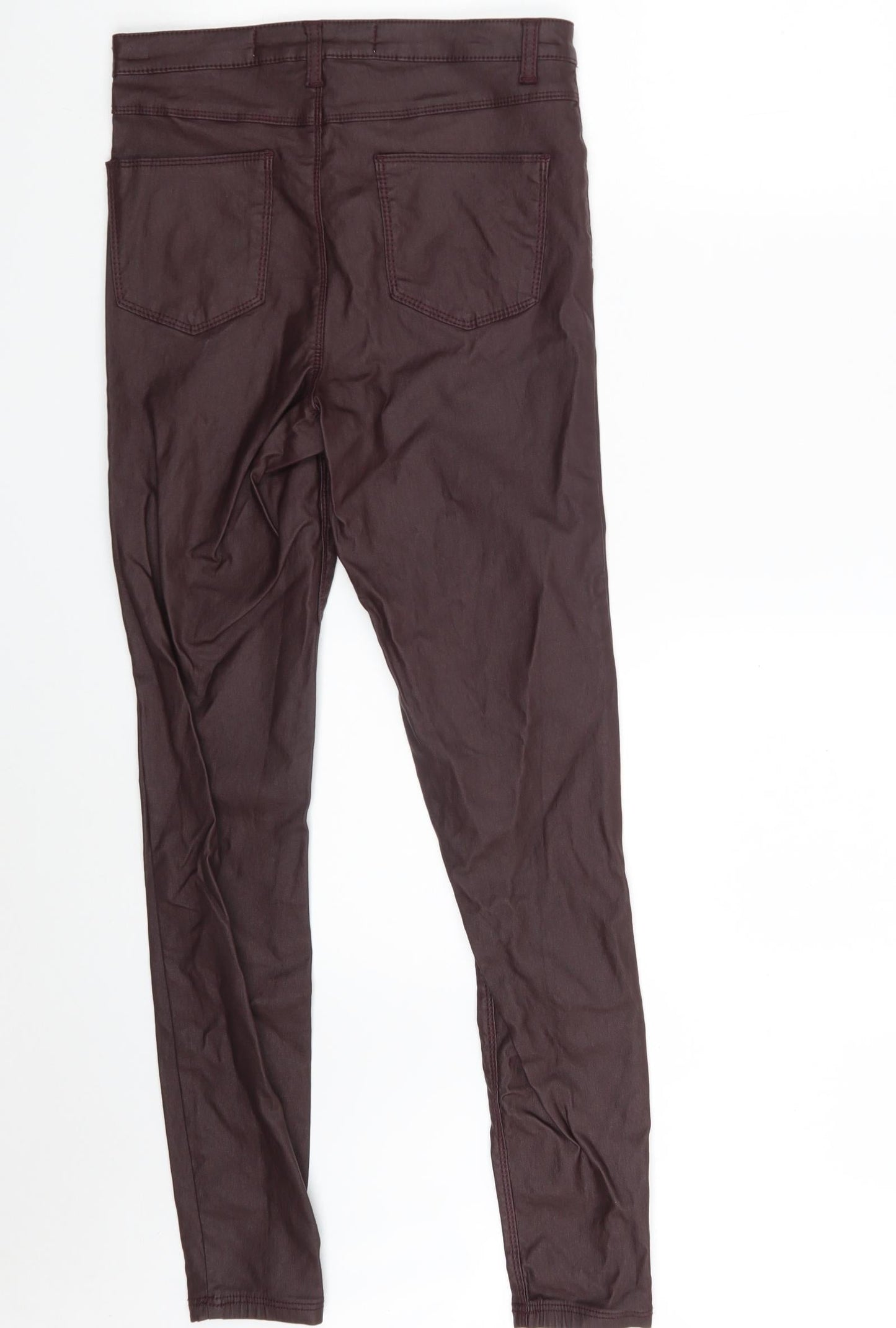 Womens UK Size 8 Denim Co.  Jegging Purple Leggings
