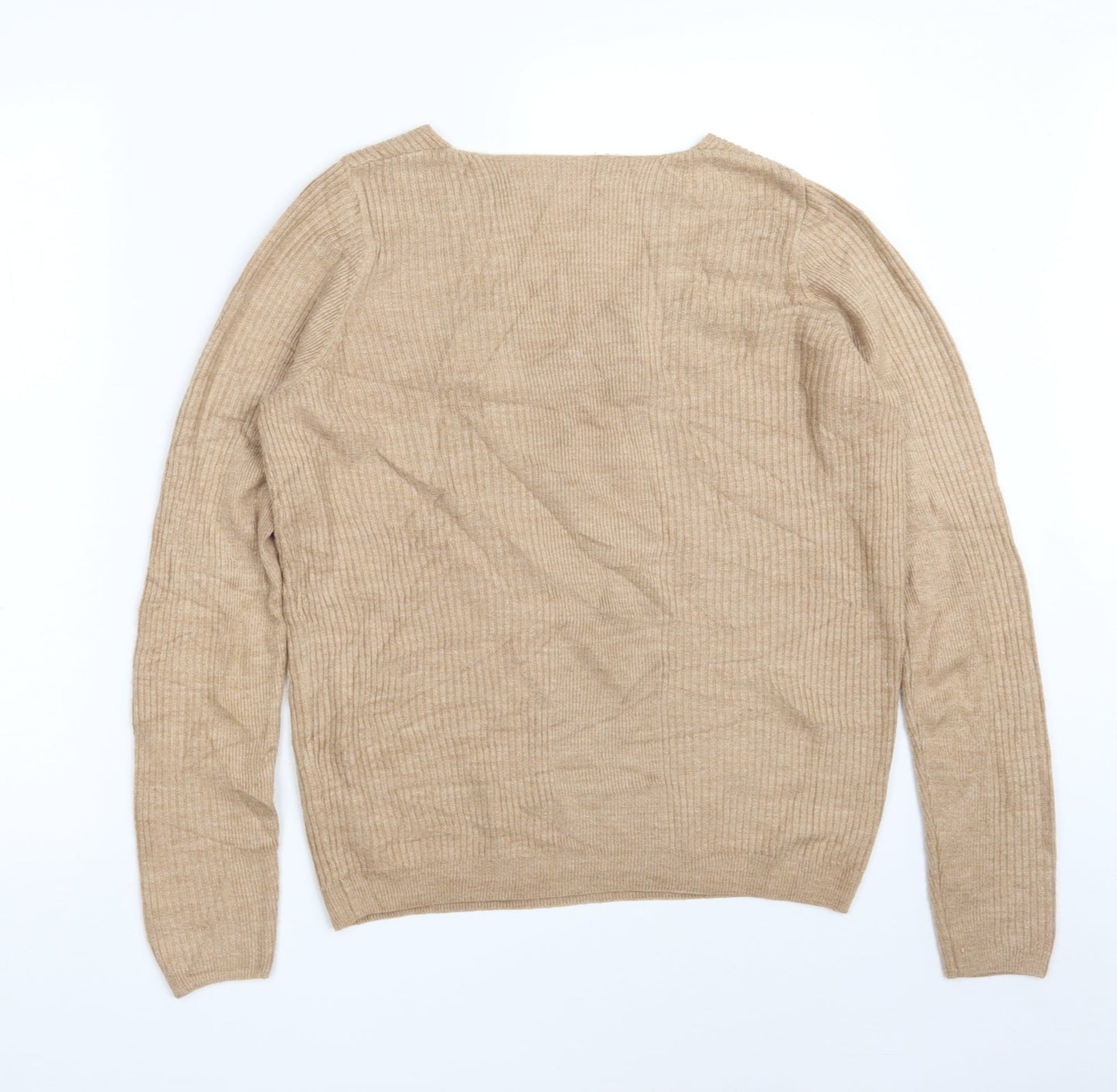 Womens UK Size 12 Marks and Spencer Brown Pullover Jumper