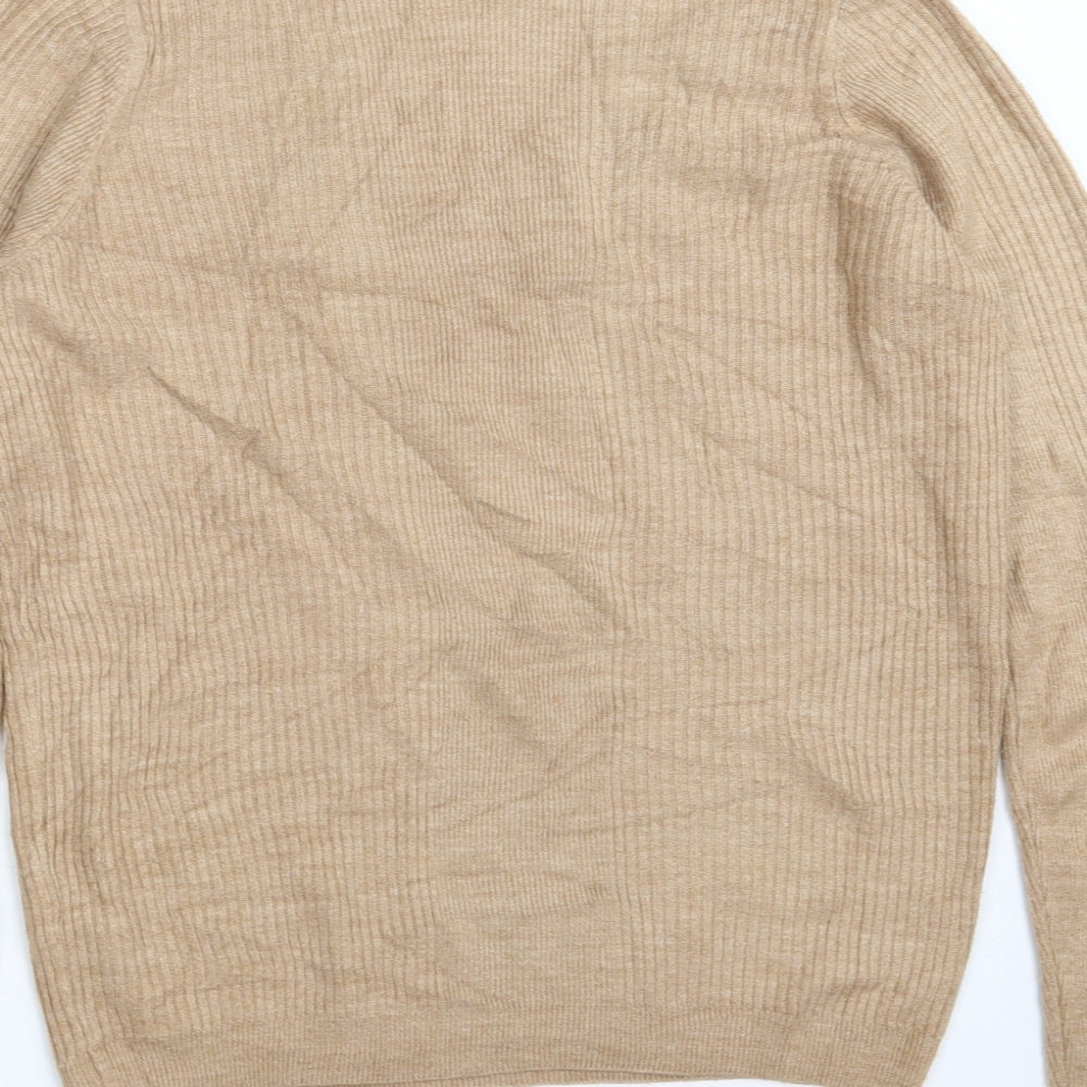 Womens UK Size 12 Marks and Spencer Brown Pullover Jumper