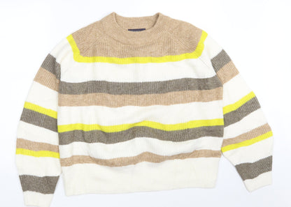 Womens UK Size L Marks and Spencer Multicoloured Pullover Jumper