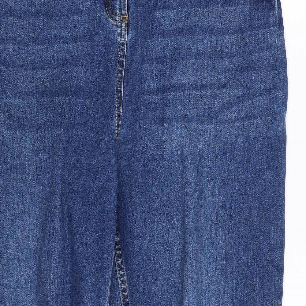 Mens UK Size 16 Papaya Regular Fit Straight Blue Jeans