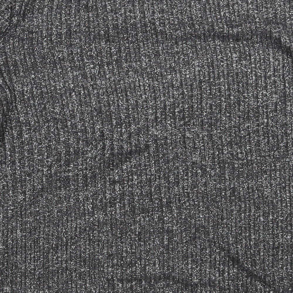 Womens UK Size 14 Marks and Spencer Black Pullover Sweatshirt