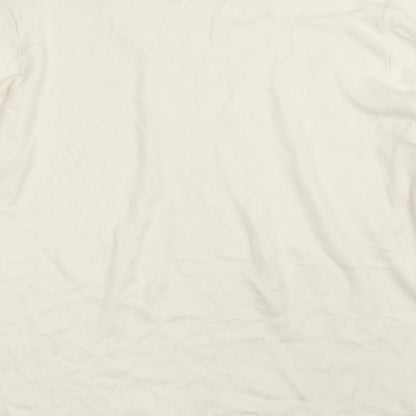 Womens UK Size M FAY LOUISE Ivory Pullover Jumper