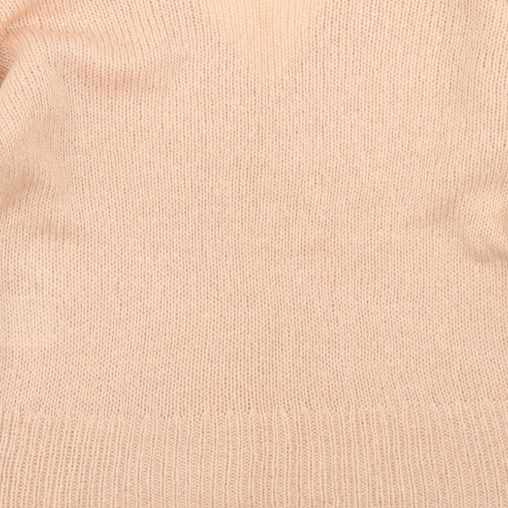 Womens UK Size XS Brave Soul Pink Pullover Jumper