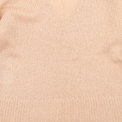 Womens UK Size XS Brave Soul Pink Pullover Jumper