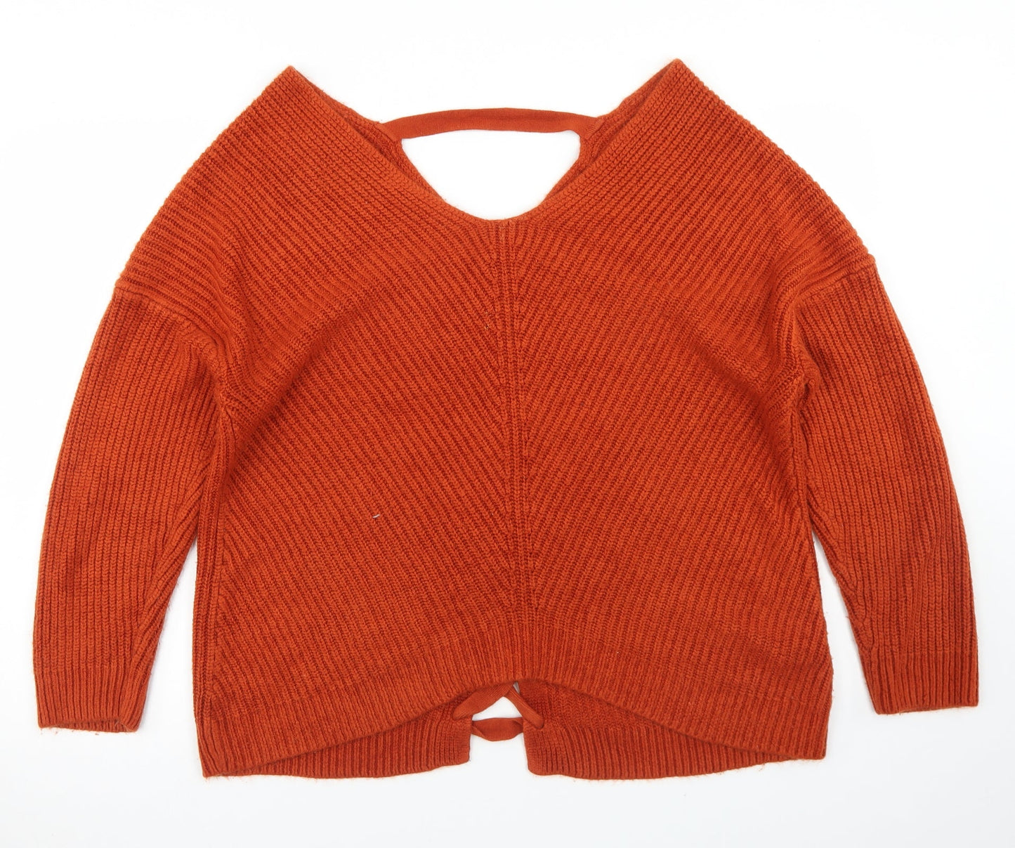 Womens UK Size M New Look Brown Pullover Jumper