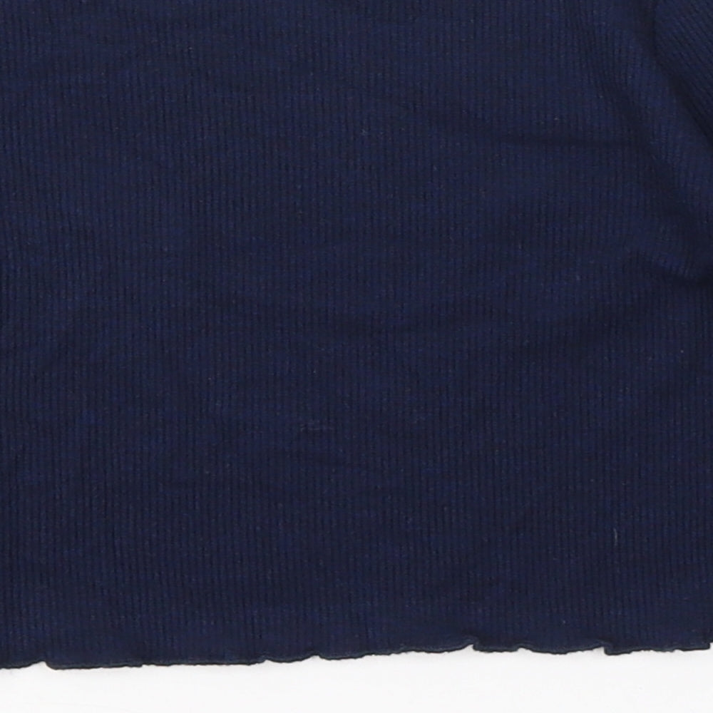 Angel Girls Blue  Polyester Pullover Casual Size 2-3 Years Round Neck