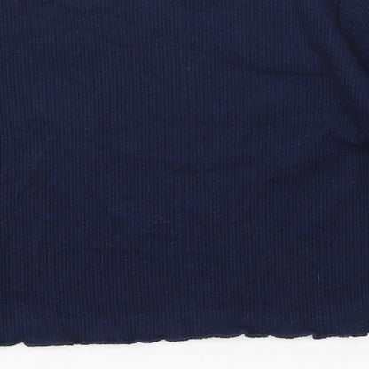 Angel Girls Blue  Polyester Pullover Casual Size 2-3 Years Round Neck