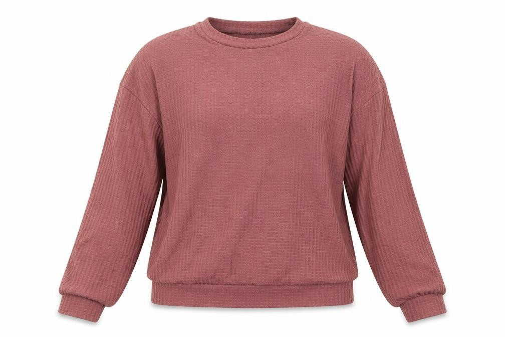 Womens UK Size S SheIn Red Pullover Jumper