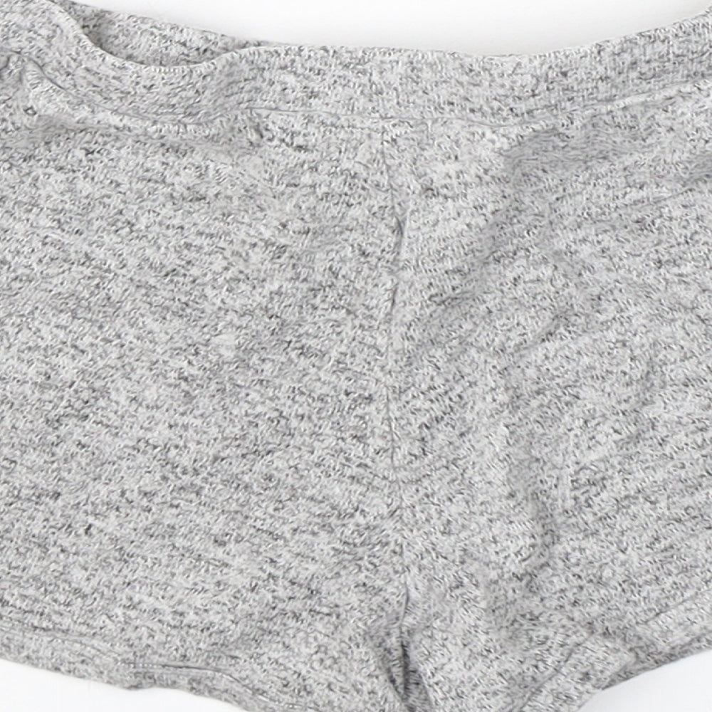 Love To Lounge  Womens Grey  Viscose  Sleep Shorts Size 6