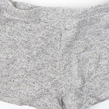 Love To Lounge  Womens Grey  Viscose  Sleep Shorts Size 6